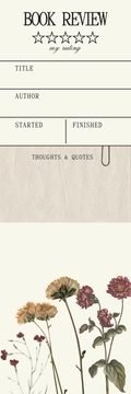Book Review-flowers