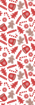 Christmas Magic (Red, Brown and White)