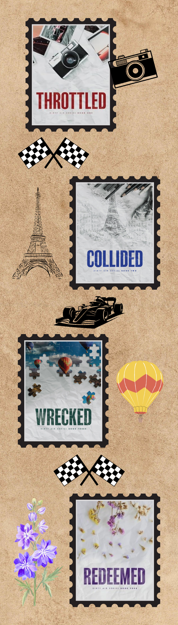 Dirty Air Series Corkboard