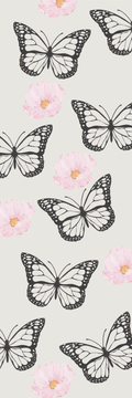 Butterflies- Grey