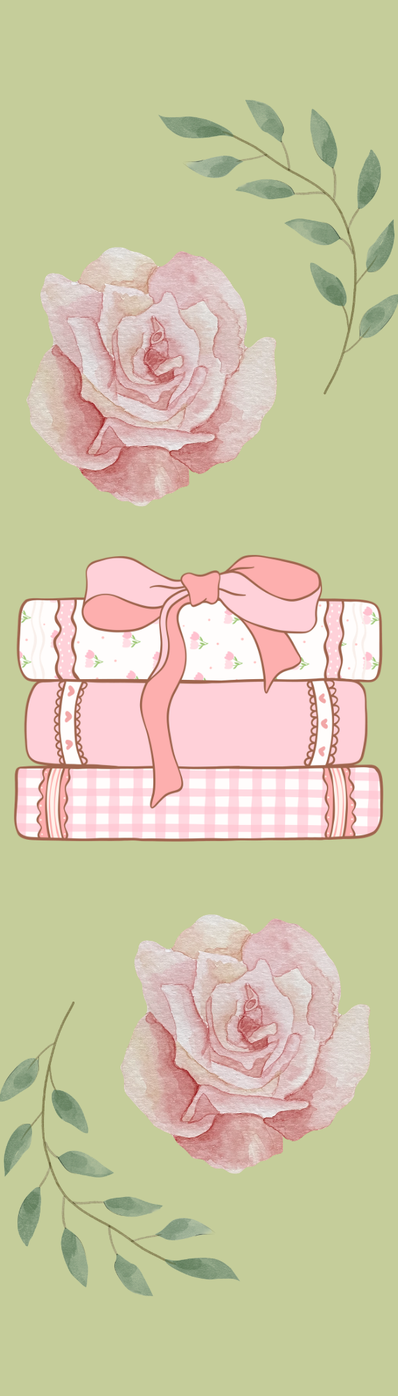 Pink Aesthetic Bookmark